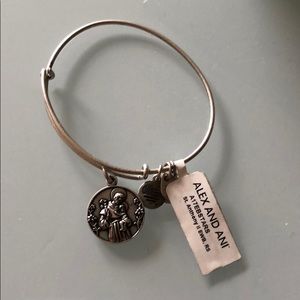 Alexi and Ani St Anthony Silver Bracelet NWT